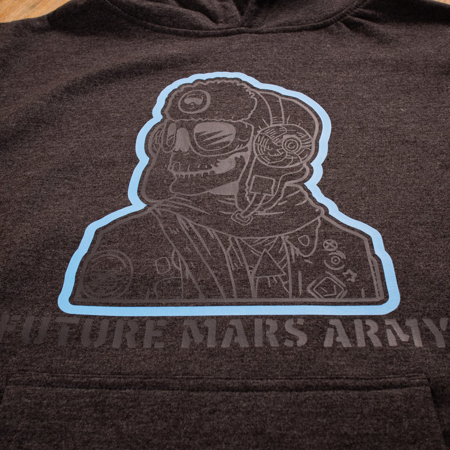 Youth - Ghost Hoodie (Charcoal heather)