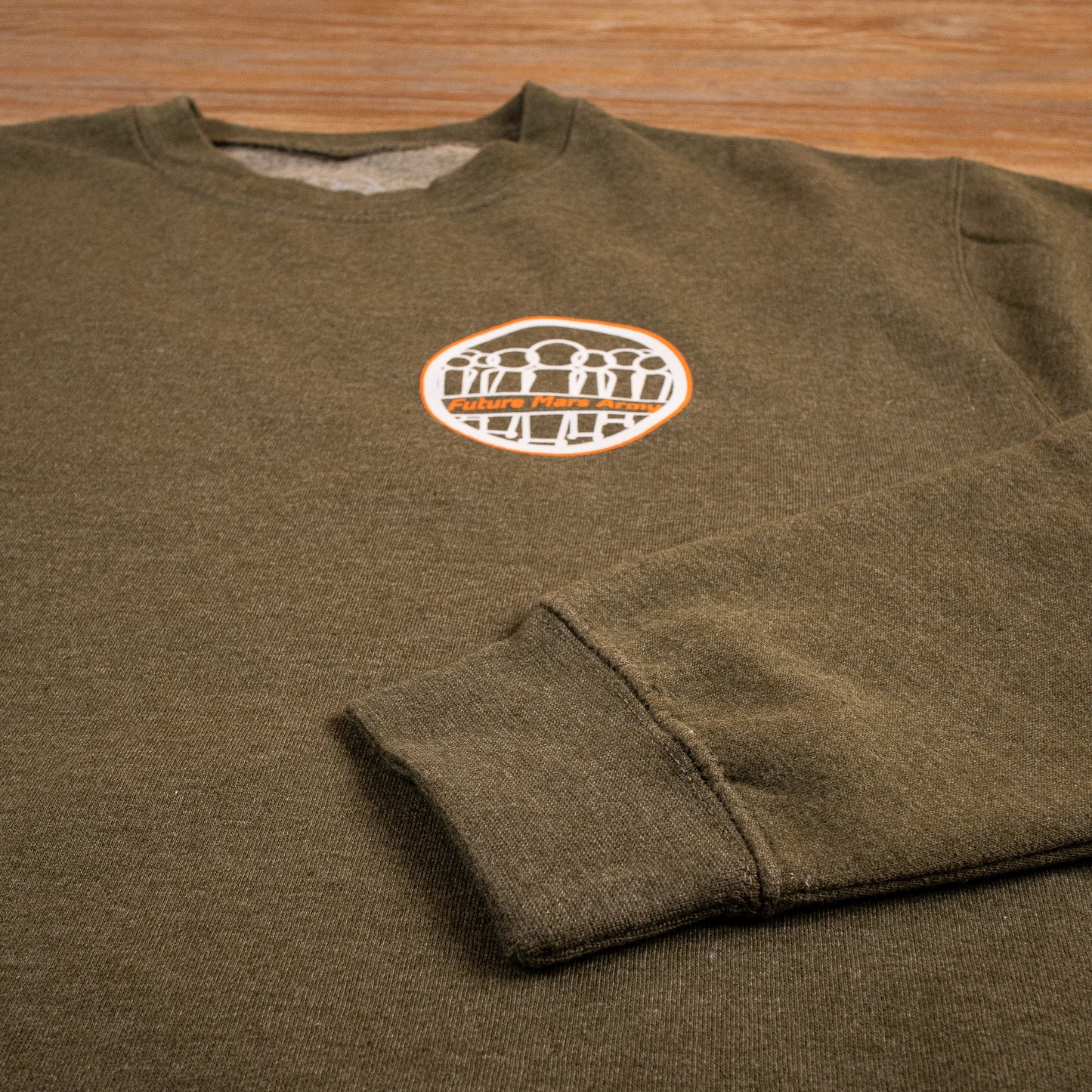 Lightweight Classic Logo Sweatshirt (Army Heather)