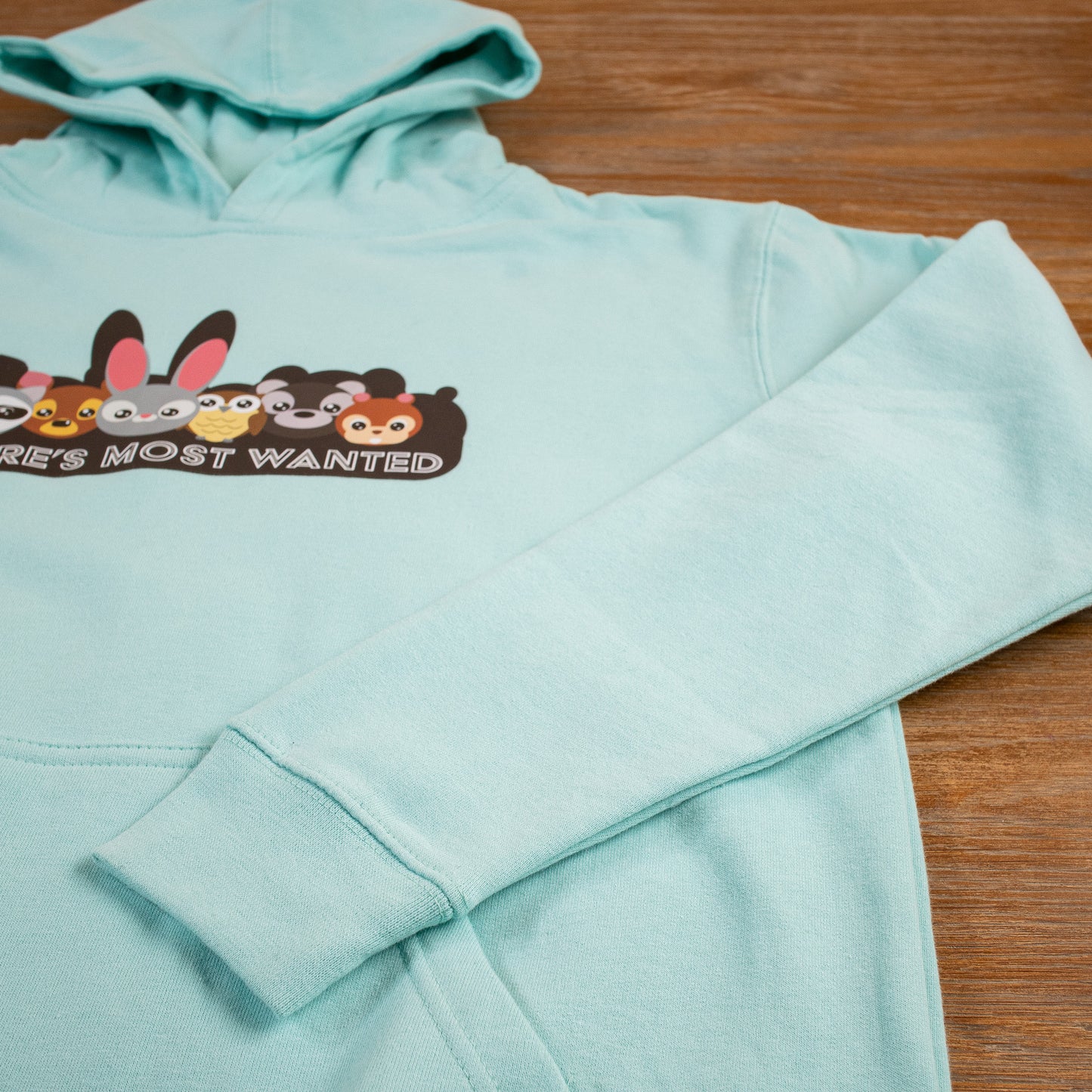 Youth - Natures Most Wanted Hoodie (Mint)