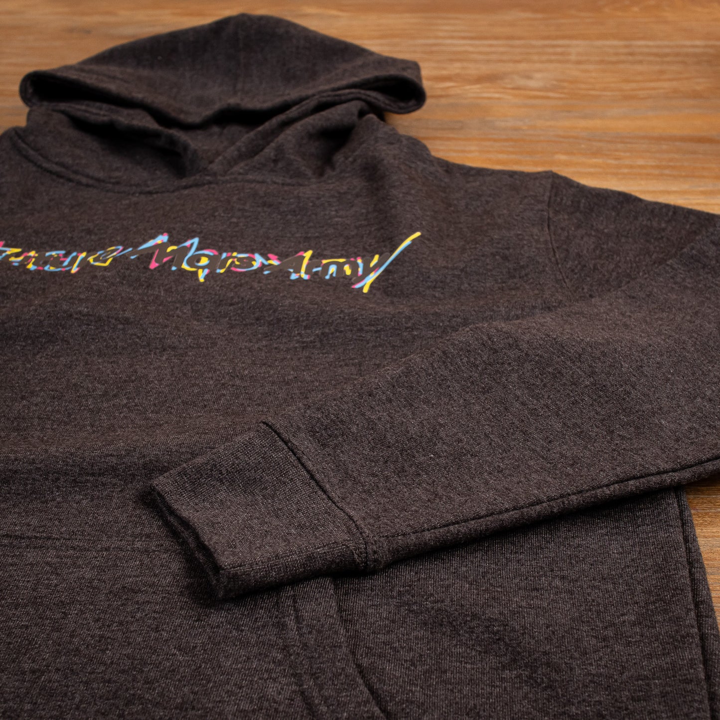 Youth - Laser Beams Hoodie (Charcoal heather)