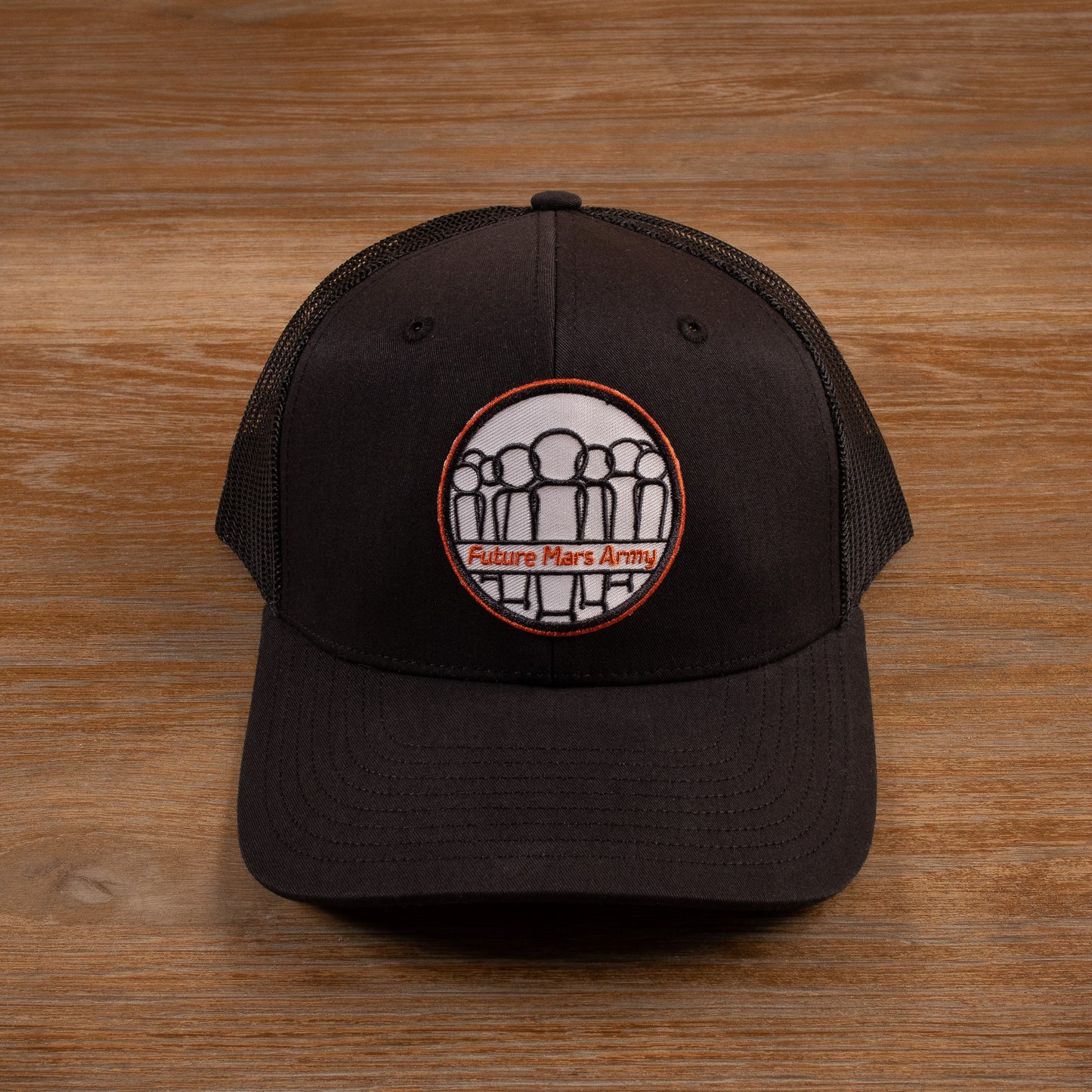 Classic Logo Trucker Hat (Black)