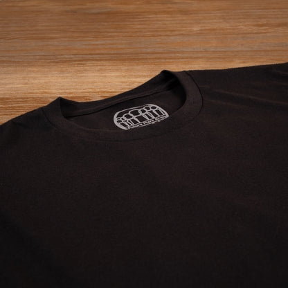 Classic Logo Tee (Black On Black)