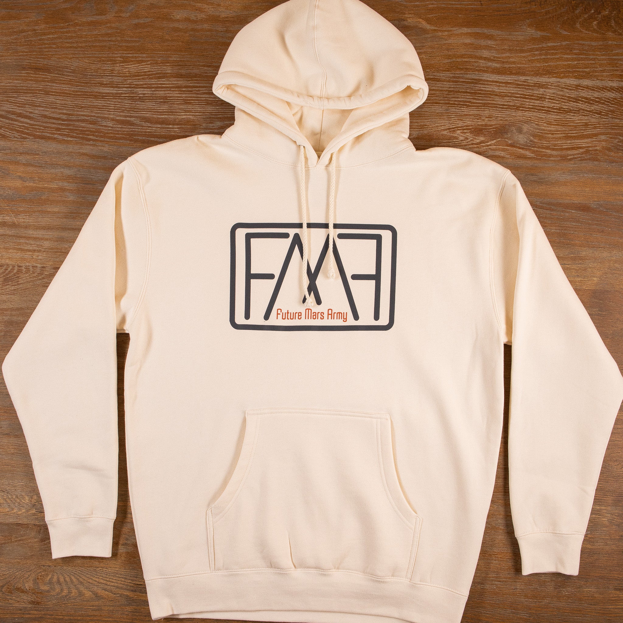 Middleweight FMA Logo Hoodie Bone Future Mars Army