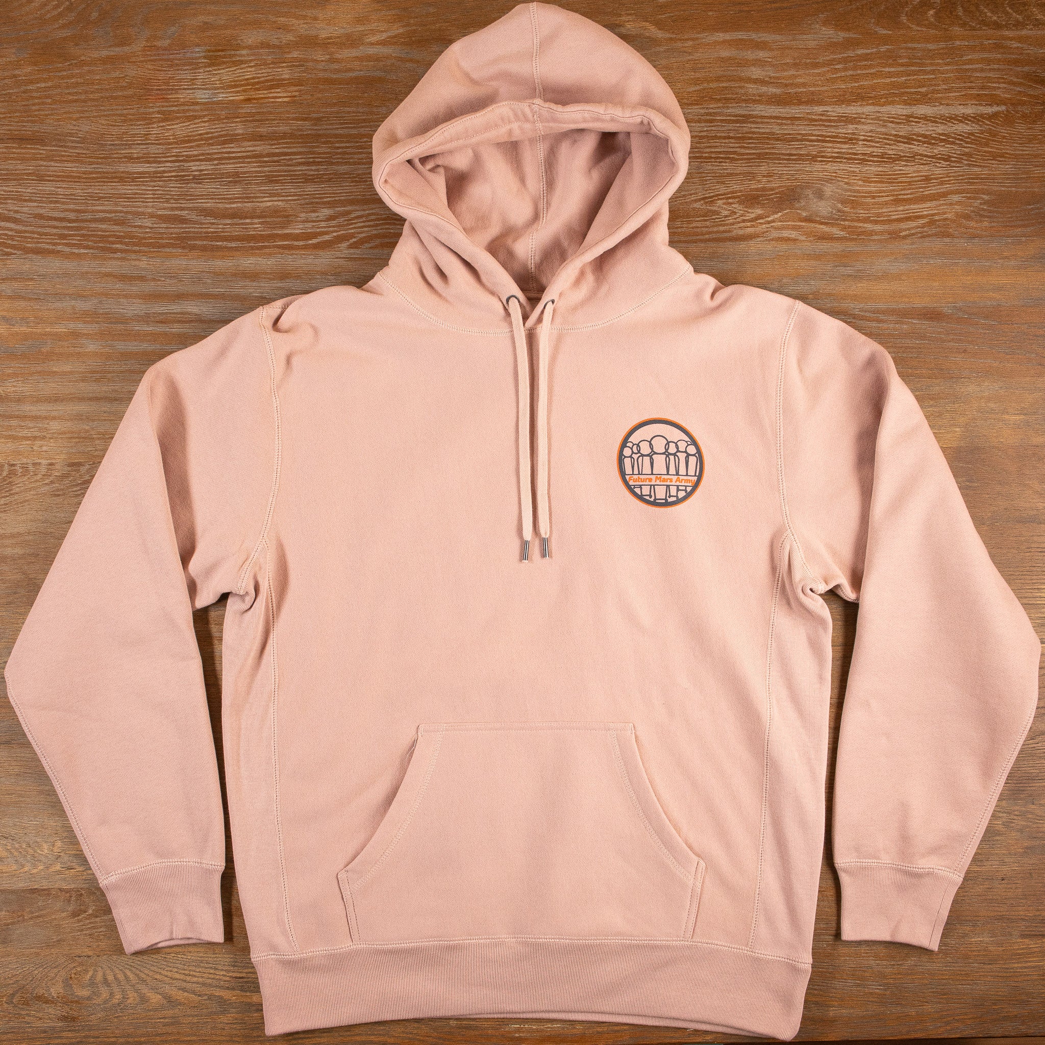 Pink army outlet hoodie