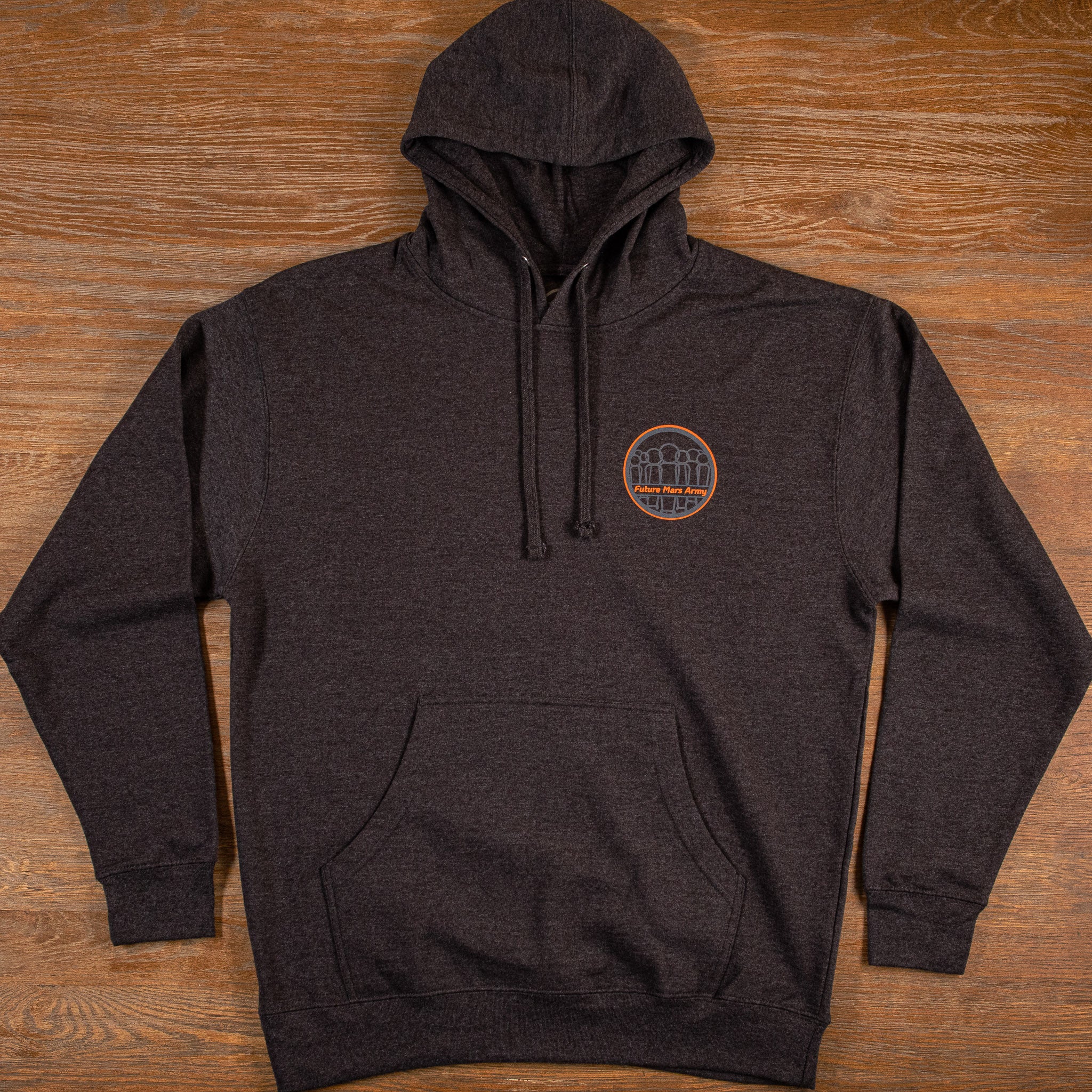 Lightweight Classic Logo Hoodie Charcoal Heather Future Mars Army