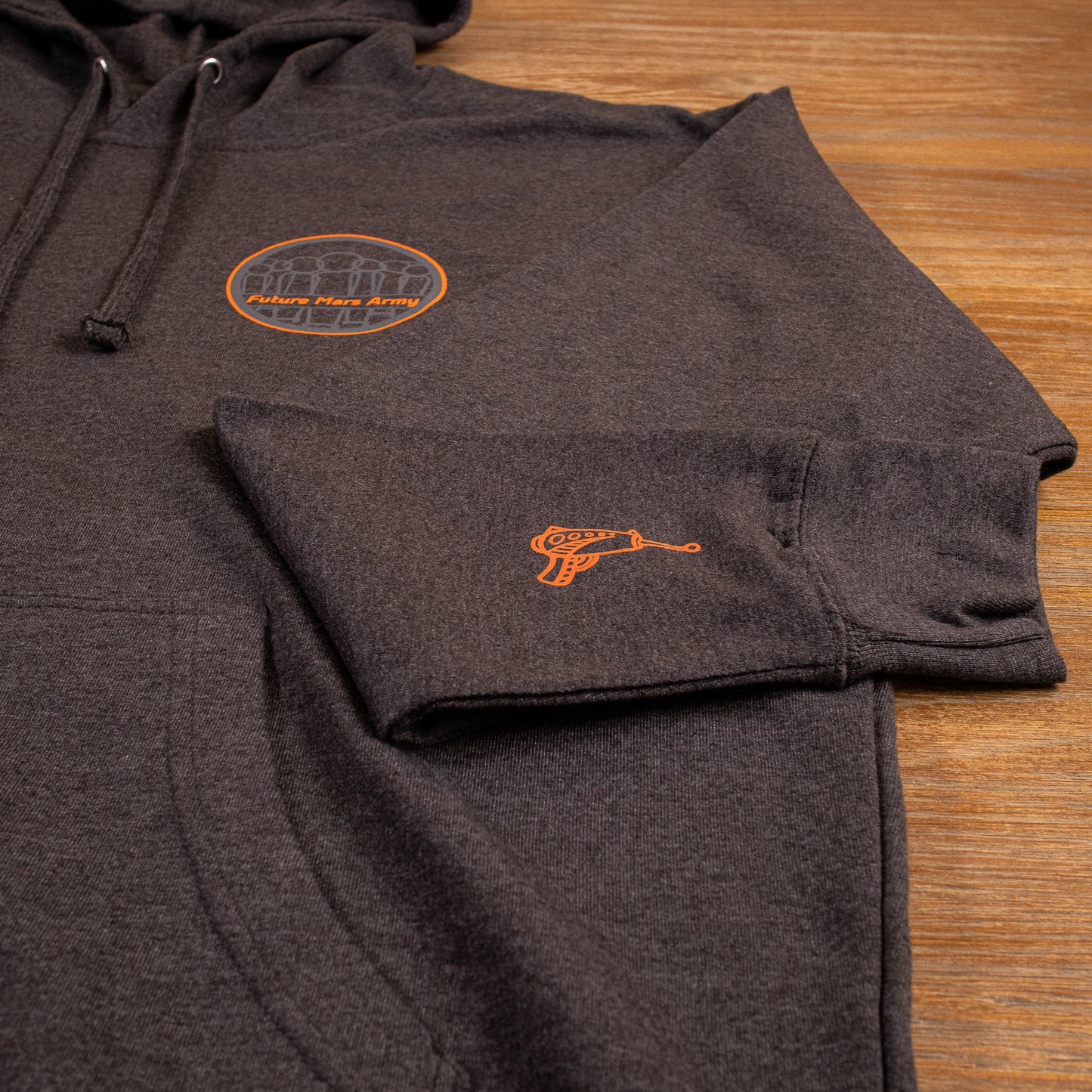 Lightweight Classic Logo Hoodie (Charcoal Heather)