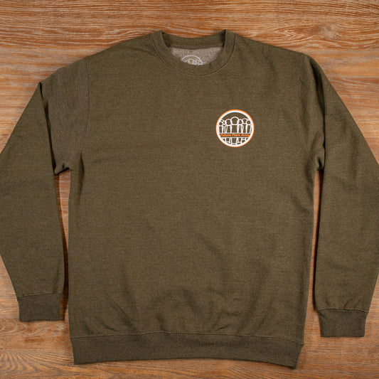 Lightweight Classic Logo Sweatshirt (Army Heather)