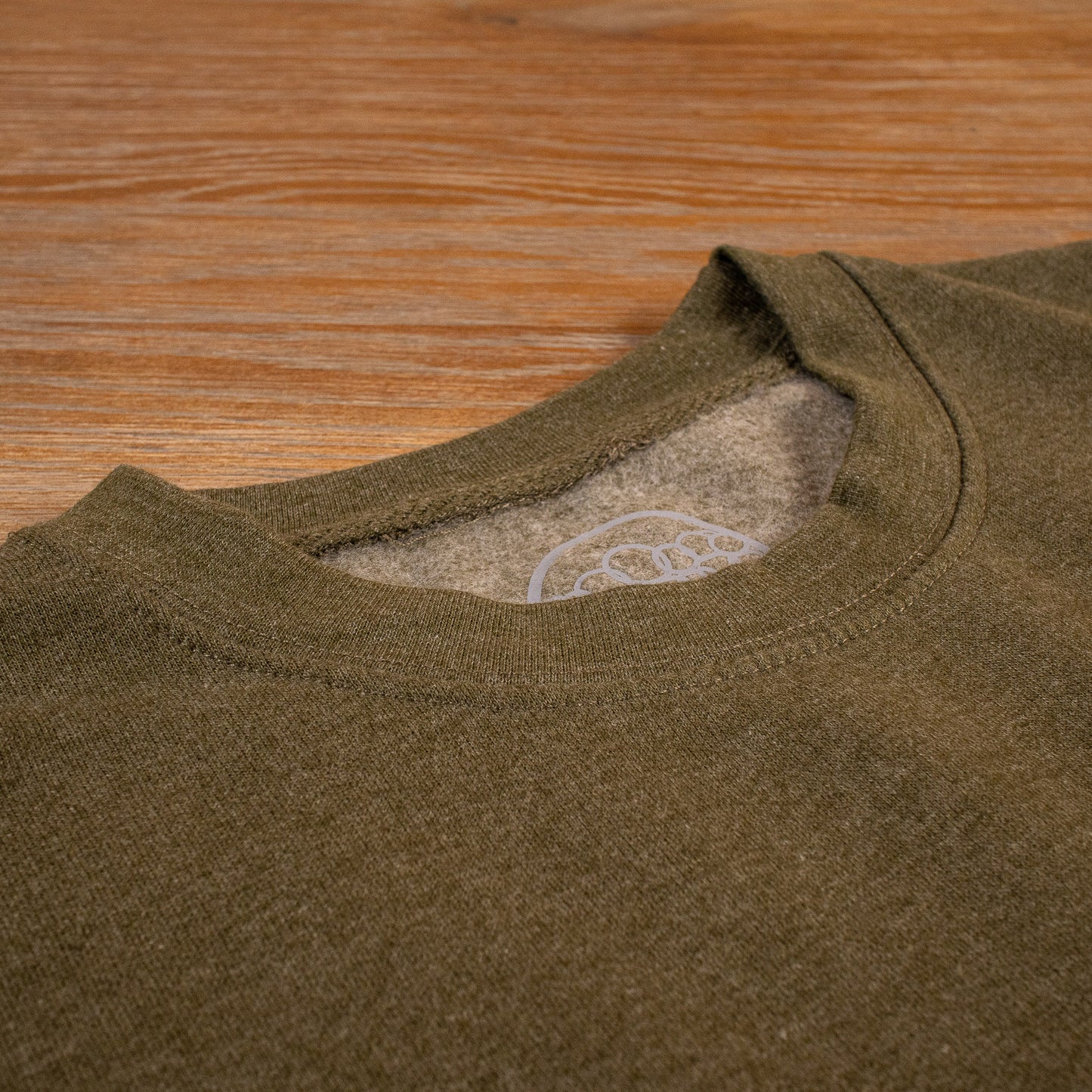 Lightweight Classic Logo Sweatshirt (Army Heather)