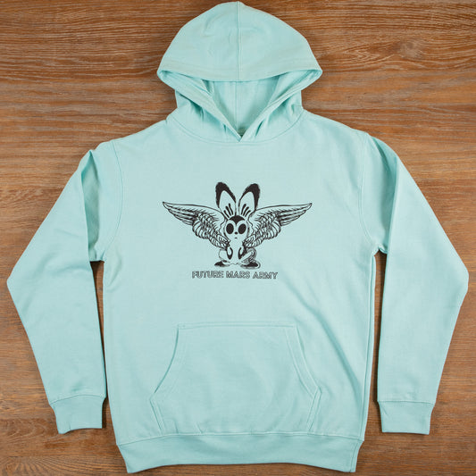 Youth - When Bunnies Fly Hoodie (Mint)