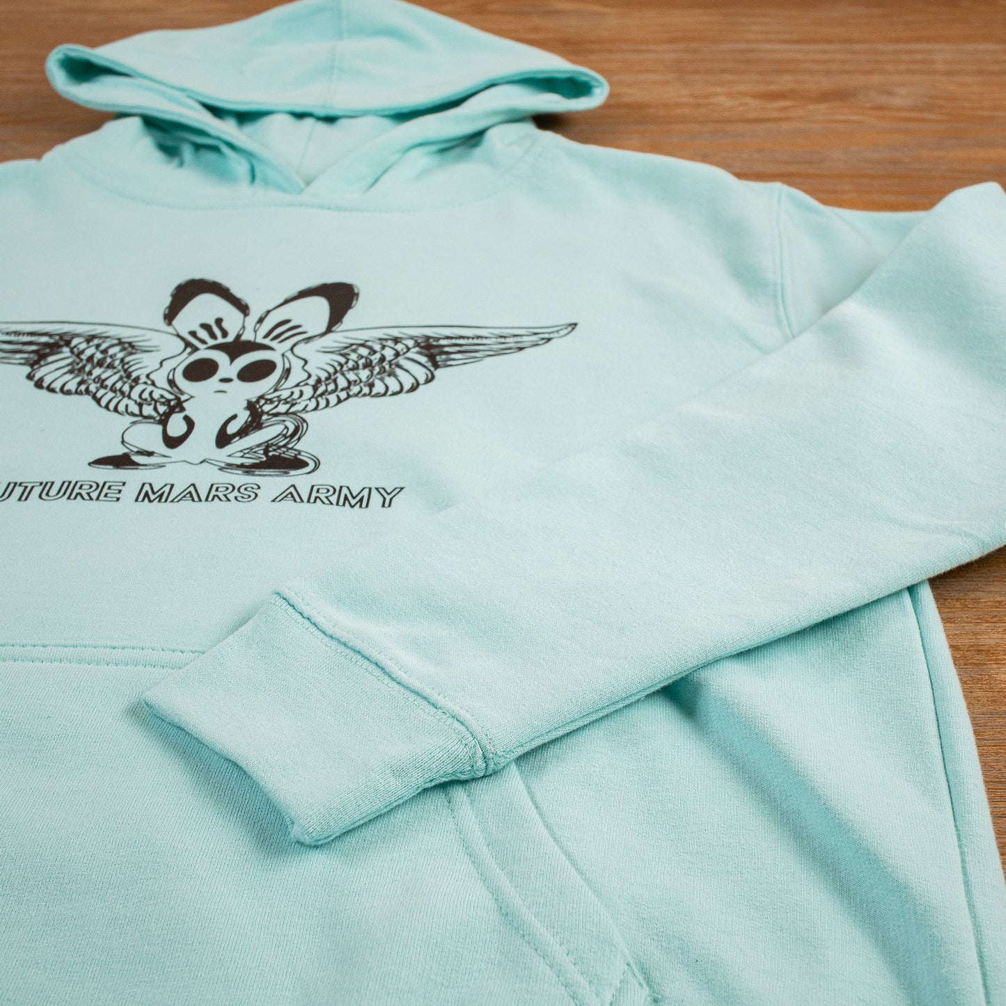 Youth - When Bunnies Fly Hoodie (Mint)