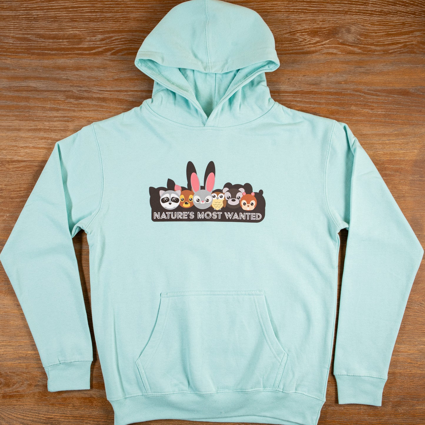 Youth - Natures Most Wanted Hoodie (Mint)