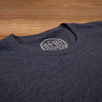 Side Simulation Tee (Midnight Navy)