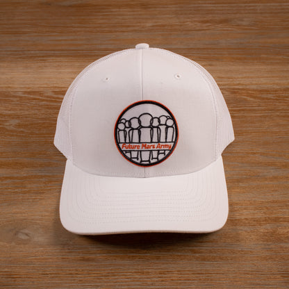 Classic Logo Trucker Hat (White)