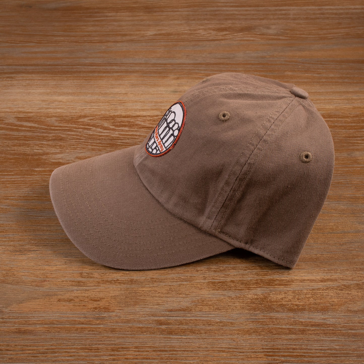 Classic Logo Twill Dad Hat (Driftwood)