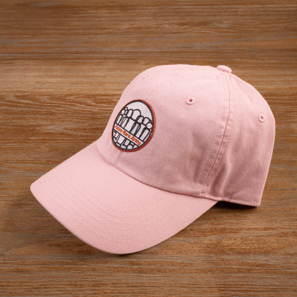 Classic Logo Twill Dad Hat (Pink)